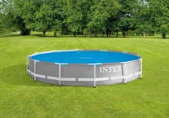 Bâche à Bulles Pour Piscines Hors-sol 120 Microns 3,66 M Intex -Intex Soldes 28012 Ambiance 2 5b5d