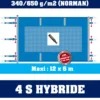 Bâche à Barres 4S Hybride Irricover