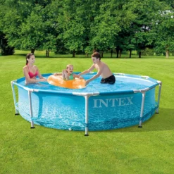 Piscine Hors-sol Metal Frame Ocean Ø3,05 X 0,76 M Intex -Intex Soldes 434946 imgWEB Piscine Beach Side Diam 305xH76 6 c773